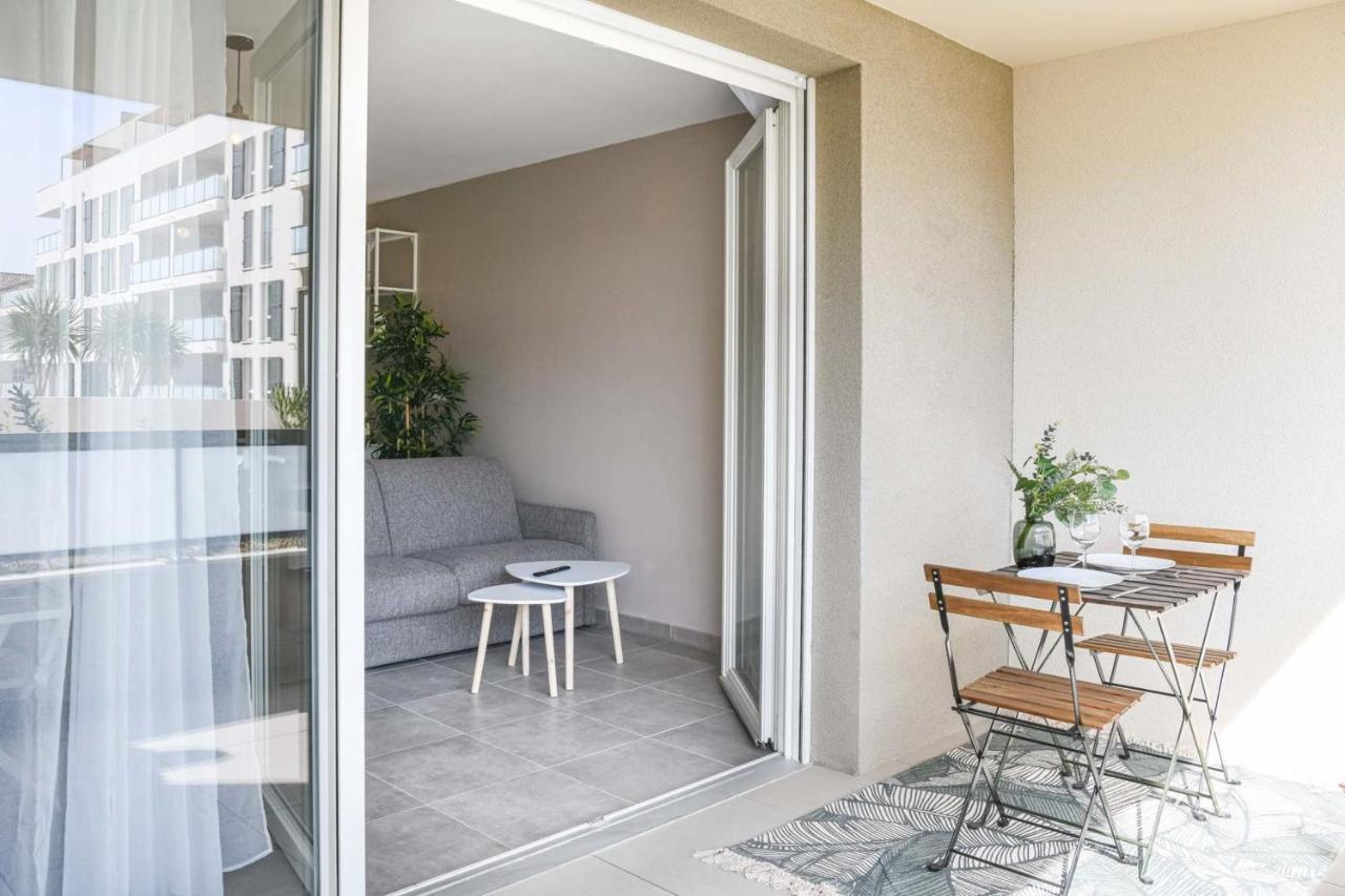 Appart Avec Terrasse Et Parking A 2 Min Du Metro Marsiglia Esterno foto